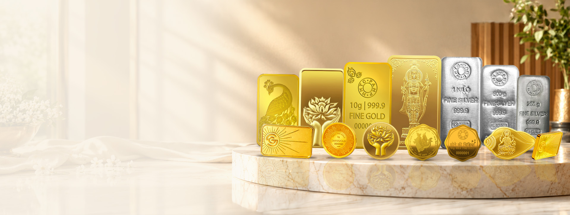 Gold bullion bars